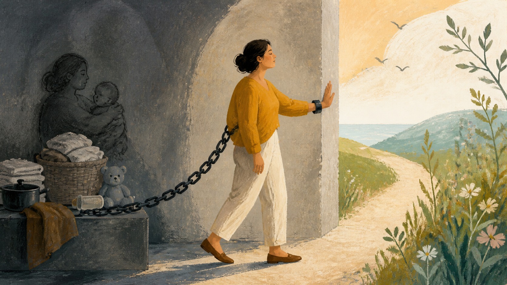Poder negarse es una prueba de libertad: La economía real de los cuidados