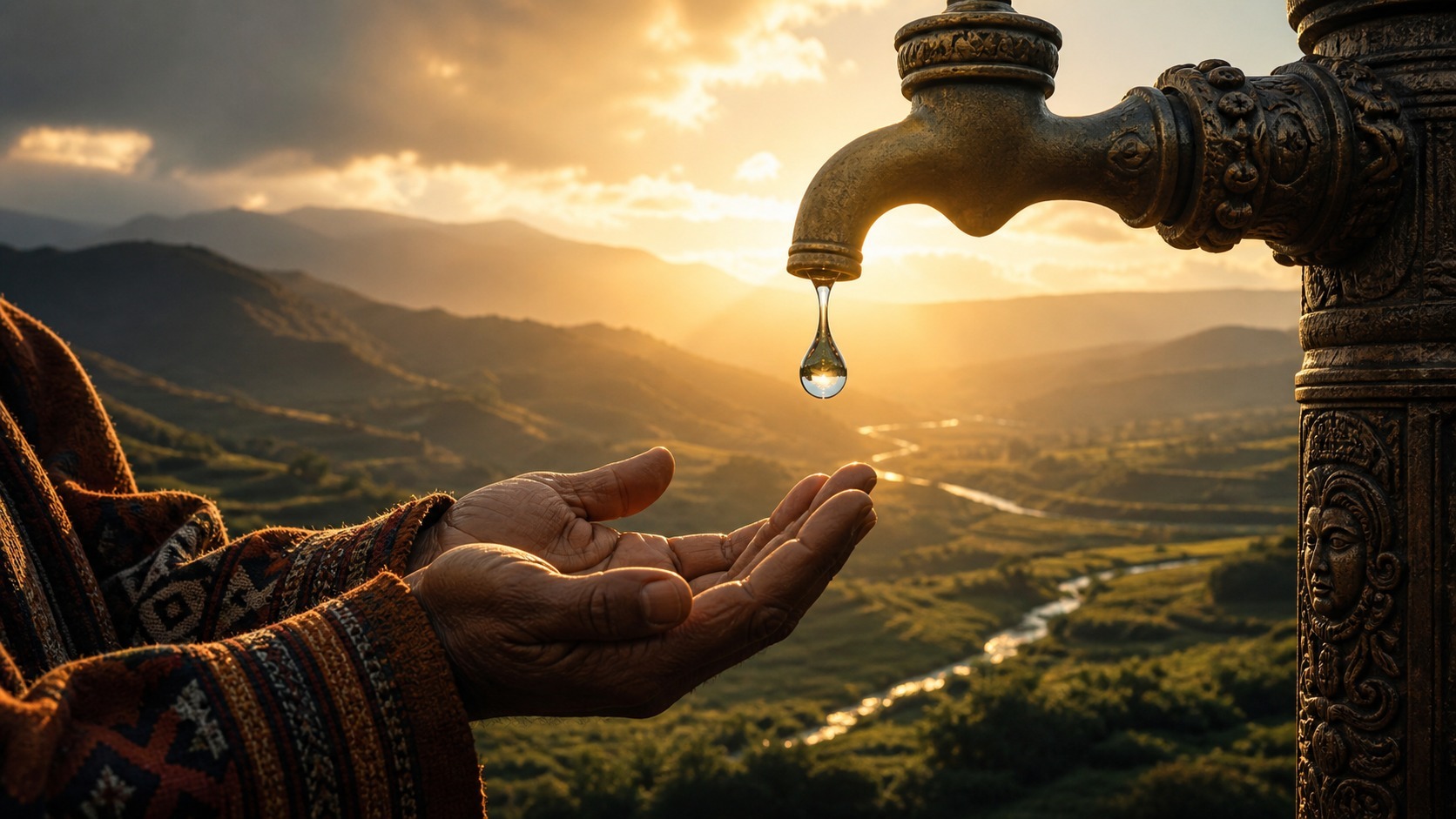 The moment to ask permission changes the whole relationship: Caring for every drop without carrying the blame