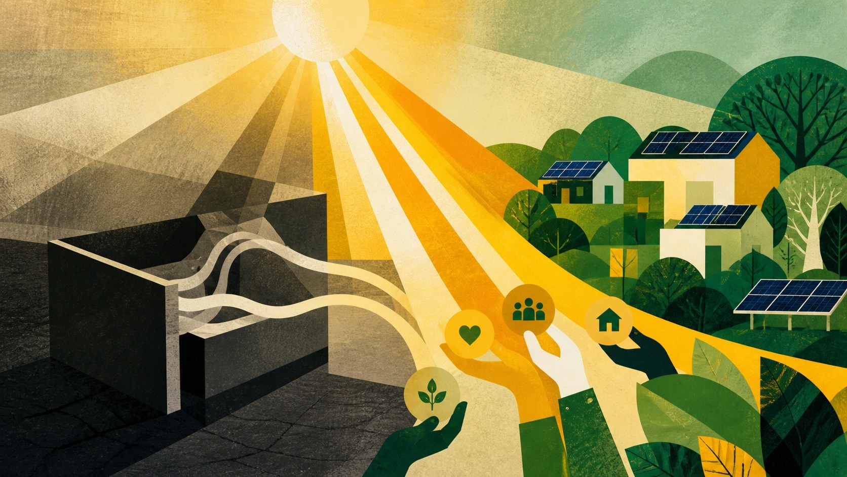 The budget tells the truth about our priorities: Community energy with shared benefits