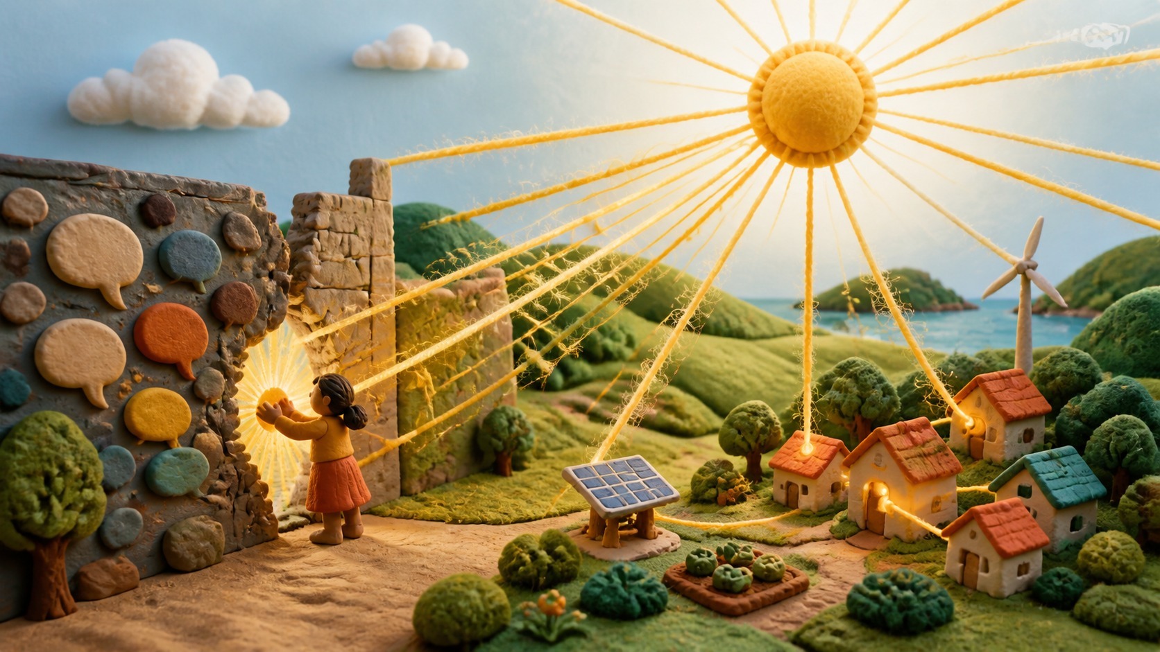 Translate is not changing words: it is opening access: Community energy with shared benefits