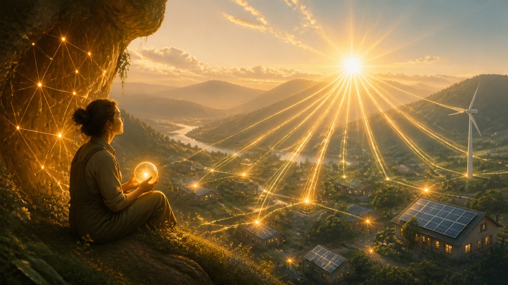 The closest expert may not have accreditation: Community energy with shared benefits