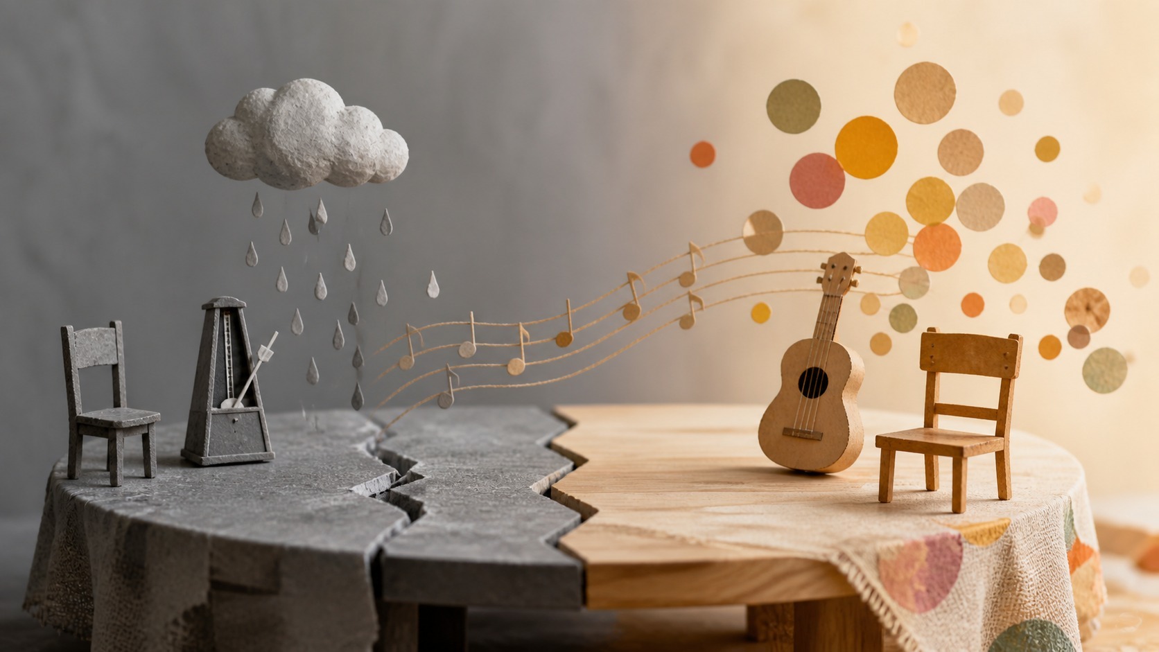La conversación importante suele empezar en una mesa cualquiera: Música para encontrarnos y expresarnos