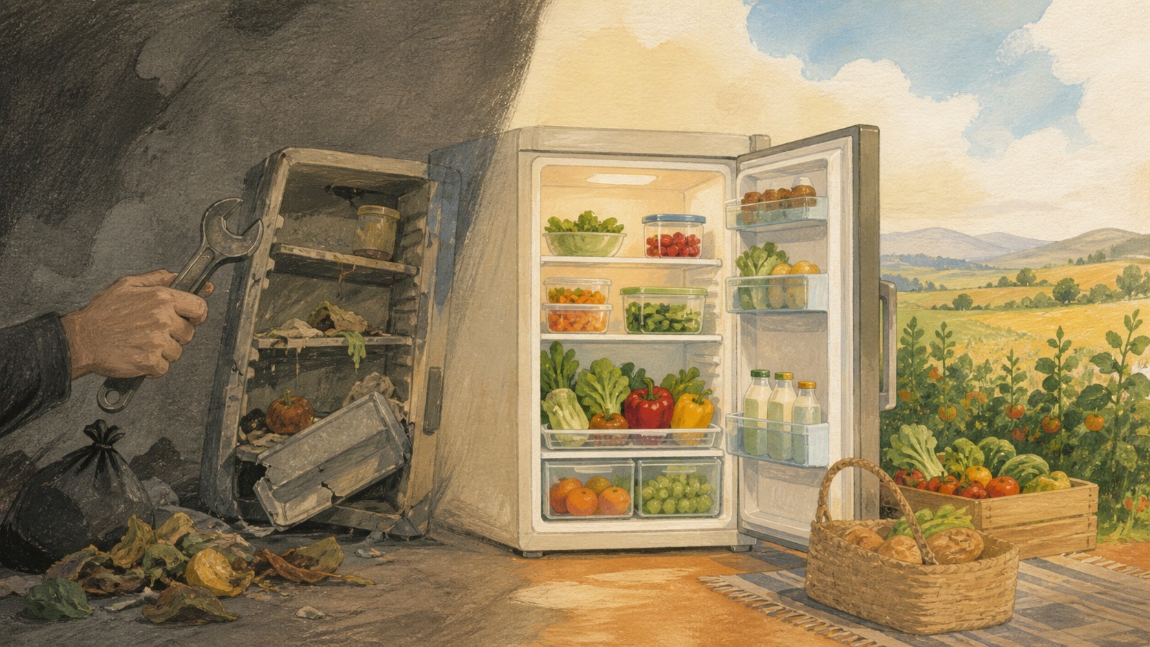 El coste de reparar revela la calidad del diseño: Alimentos que alimentan y no terminan olvidados
