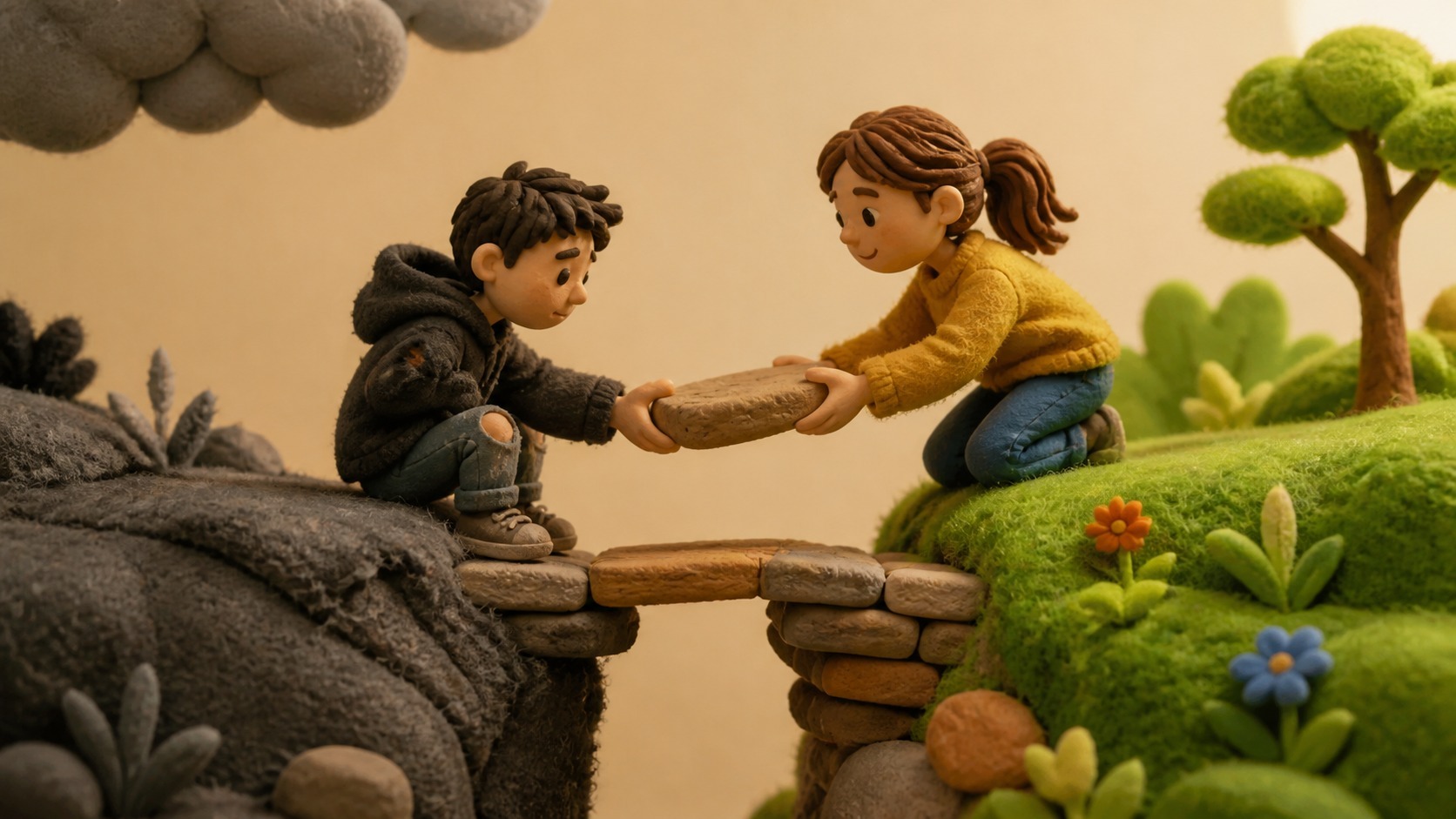 A small promise can restore credibility: Youth service with impact and learning