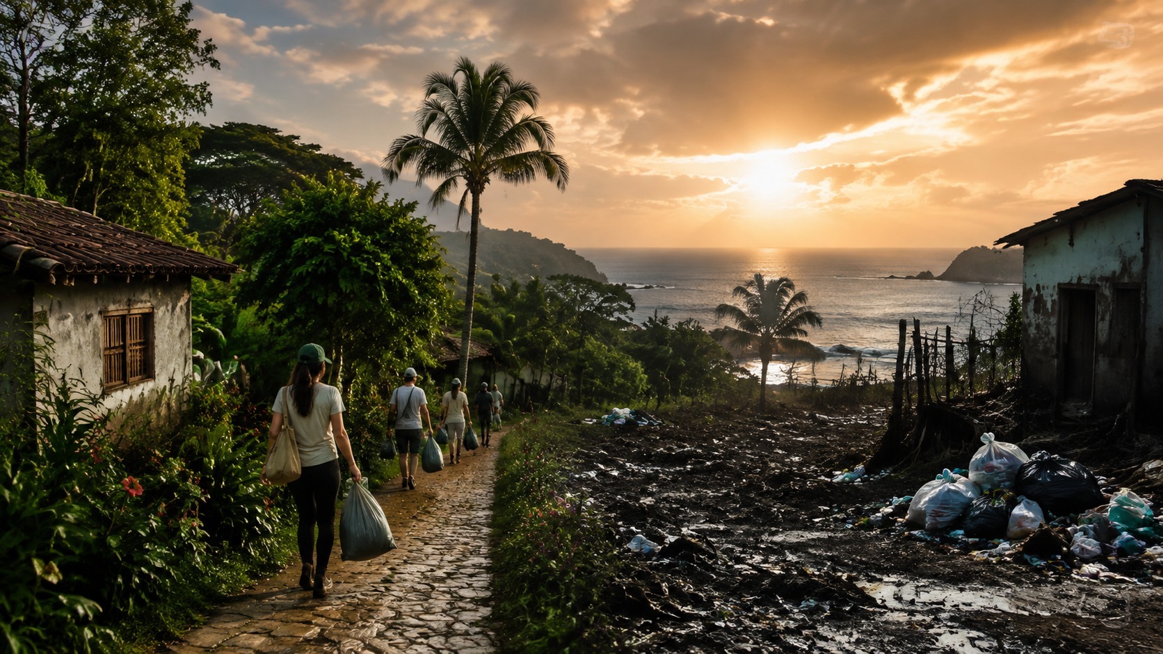 A public board turns intention into tracking: Traveling while caring for the places that welcome us