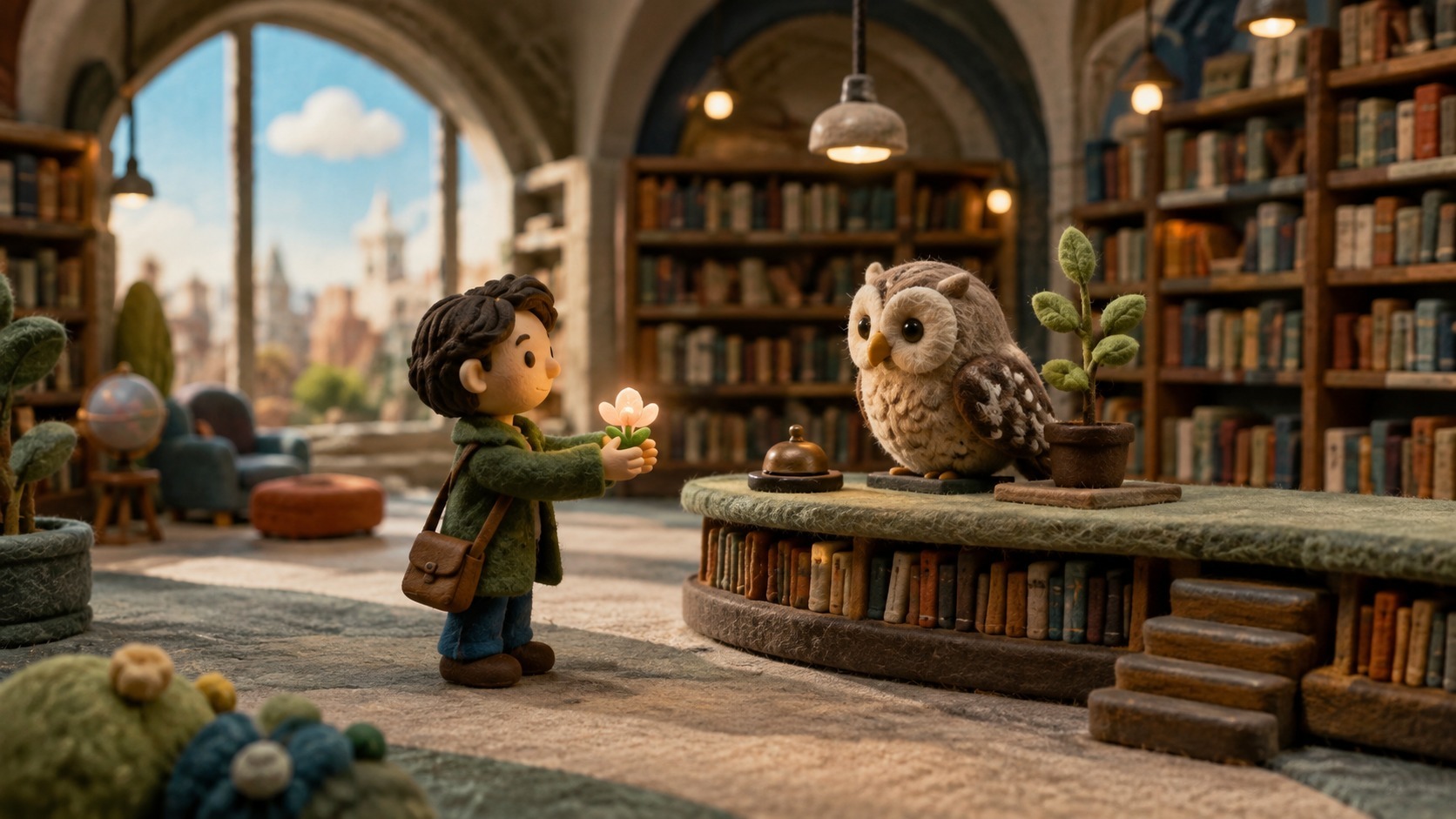 Una promesa pequeña permite recuperar credibilidad: Bibliotecas para el próximo siglo