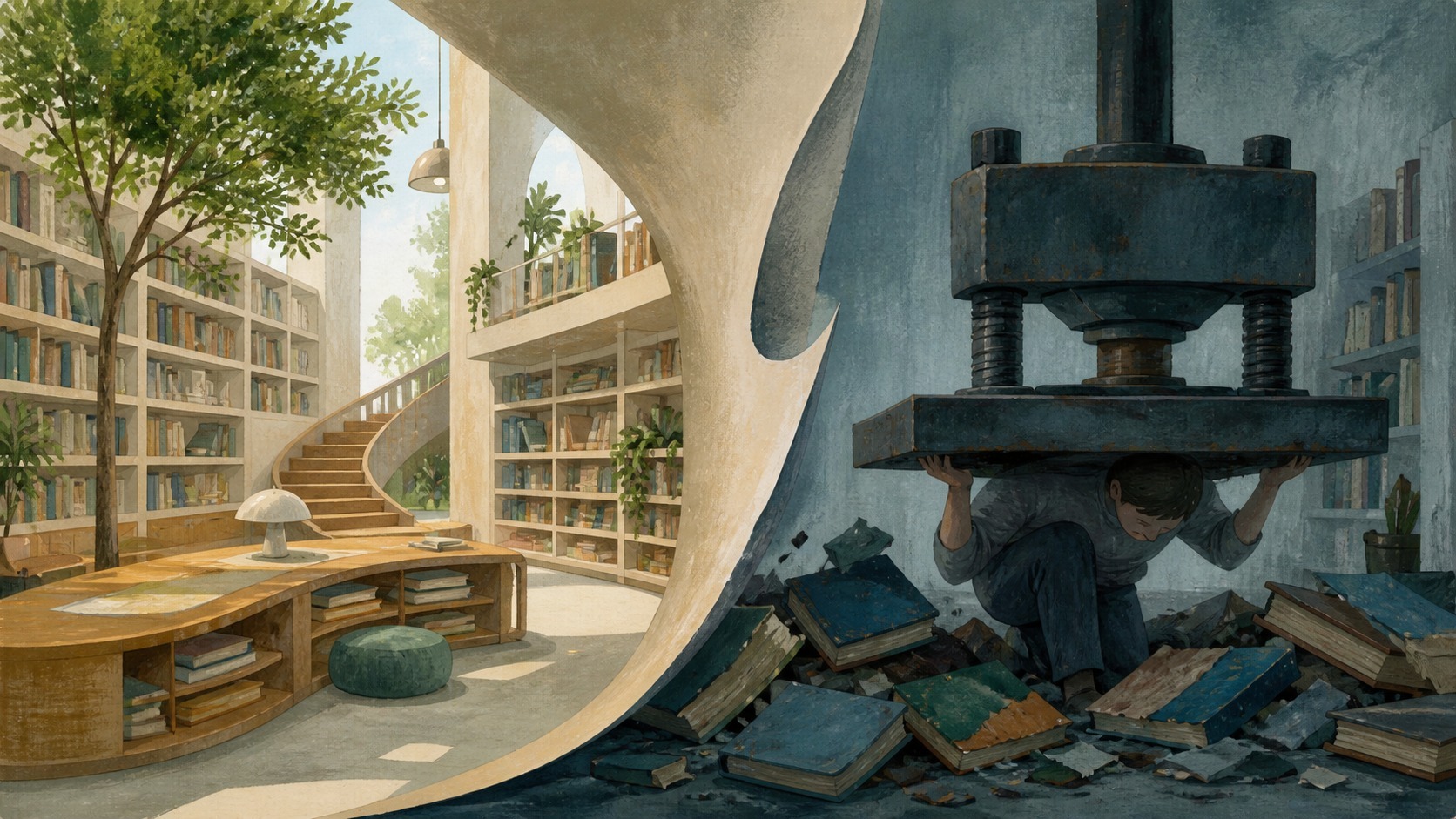 El coste de reparar revela la calidad del diseño: Bibliotecas para el próximo siglo