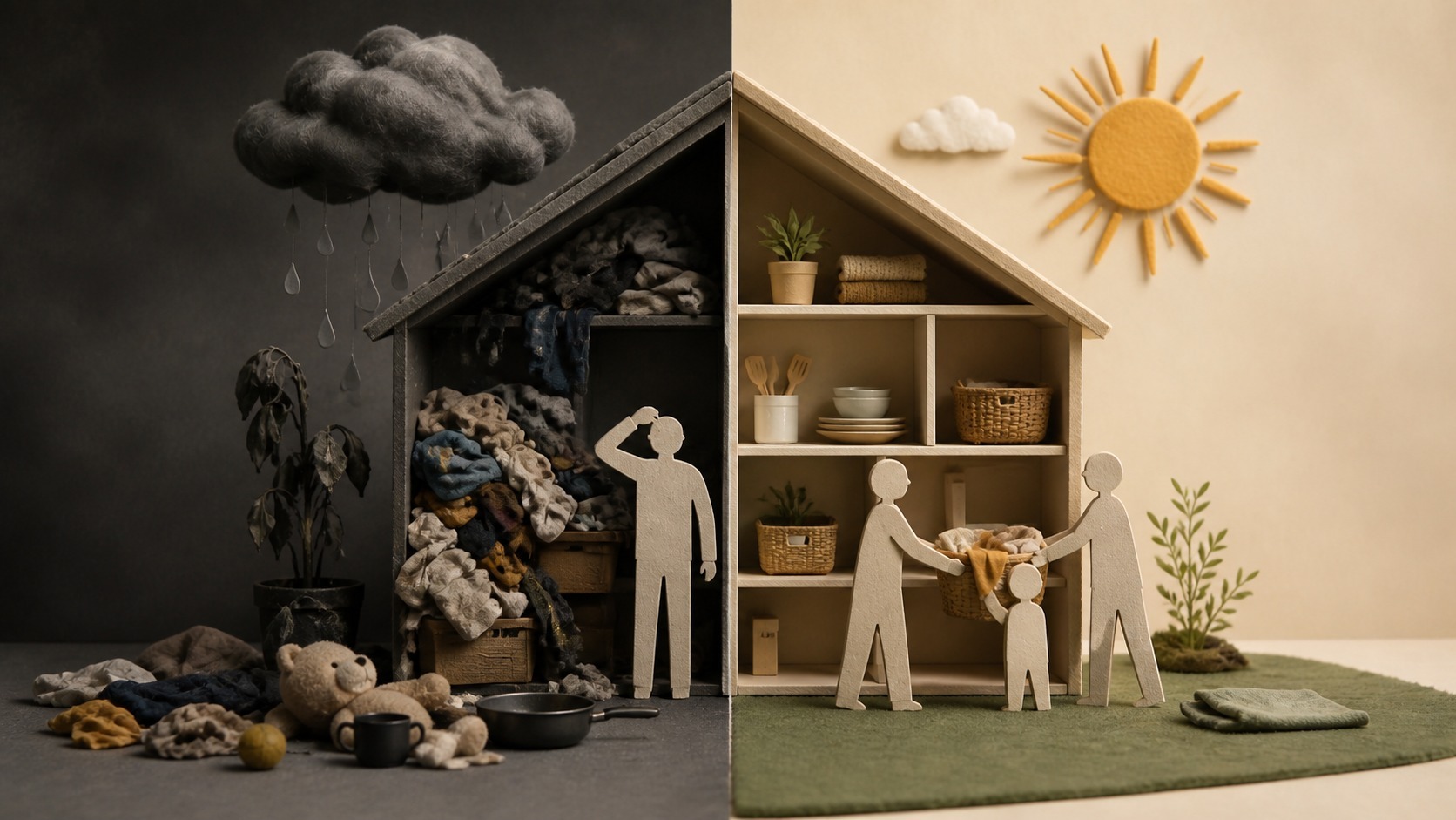 The worst reasonable day deserves to enter design: Shared responsibility at home, without heroes