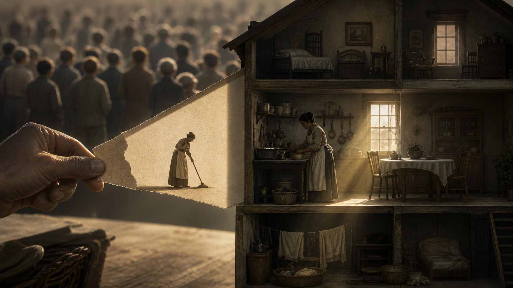 A small piece of data can correct a huge story: Shared responsibility at home, without heroes