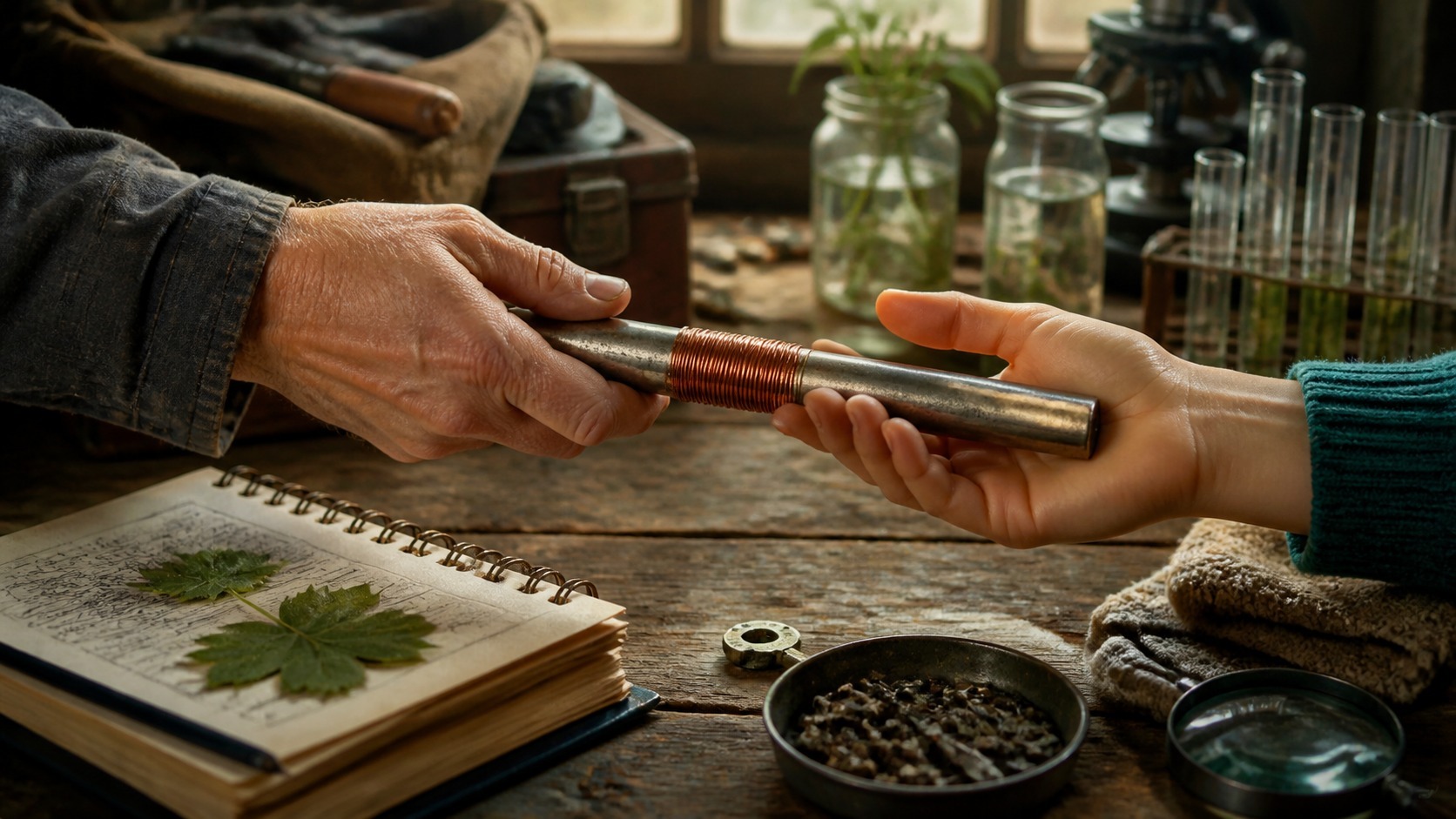 A well-made relay protects people and knowledge: Citizen Science with Shared Questions