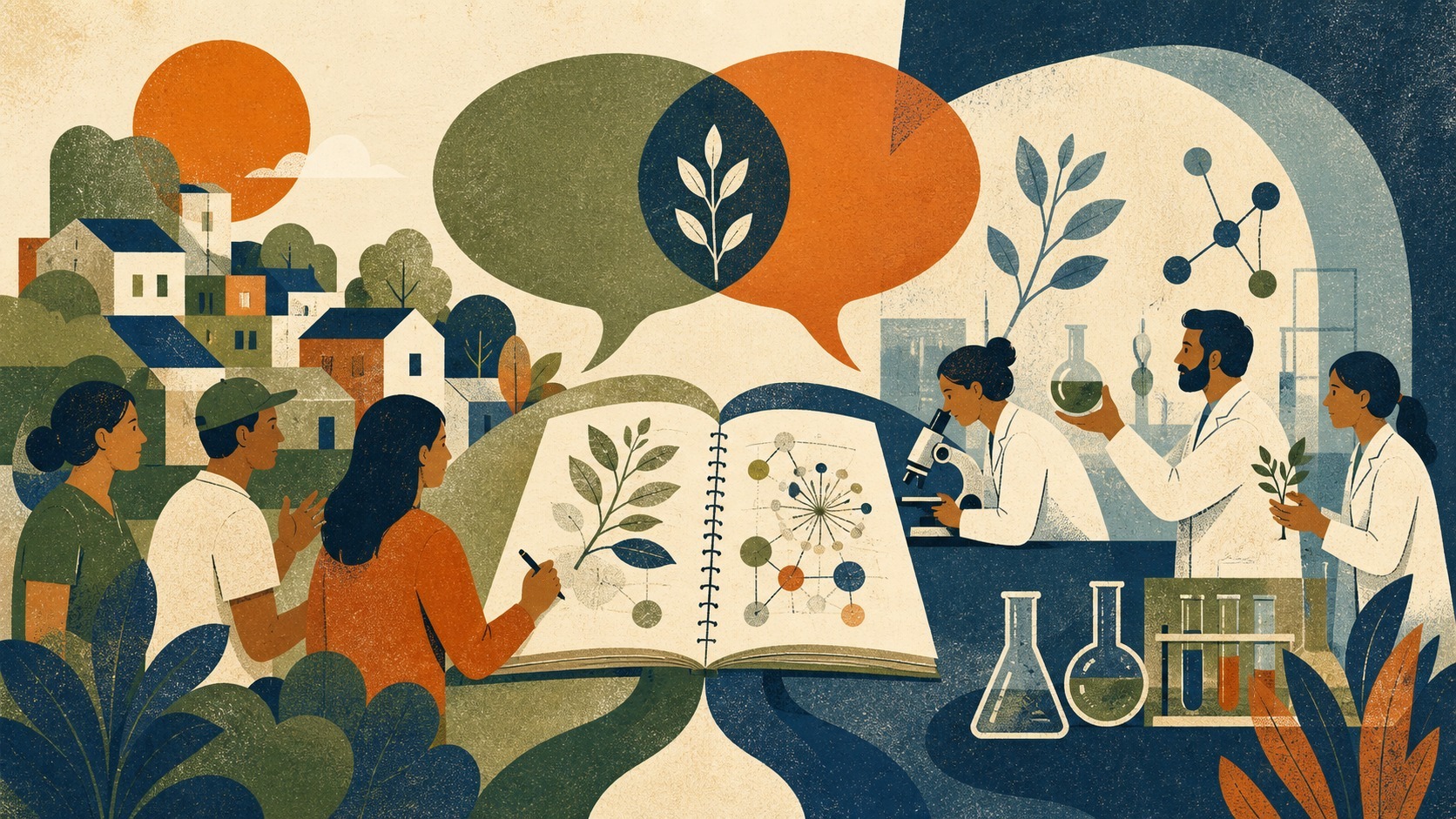 Declarar intereses fortalece la conversación: Ciencia ciudadana con preguntas compartidas