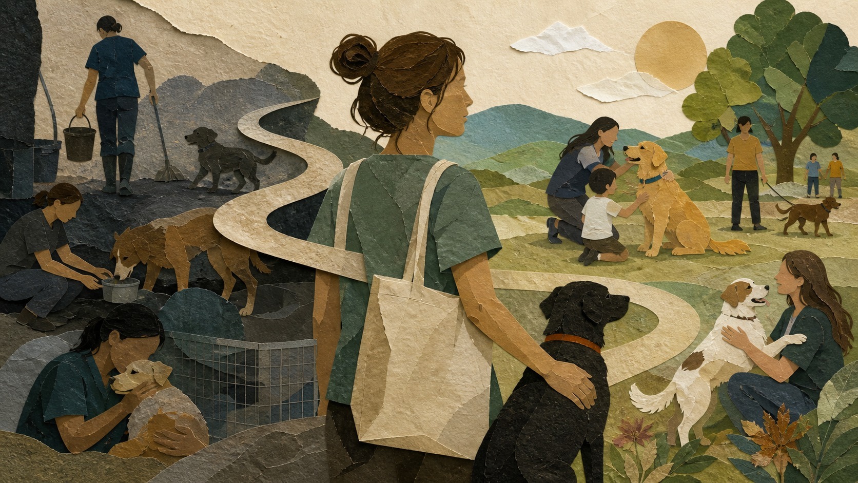 La cola que nadie ve también forma parte del servicio: Convivir con animales de forma responsable