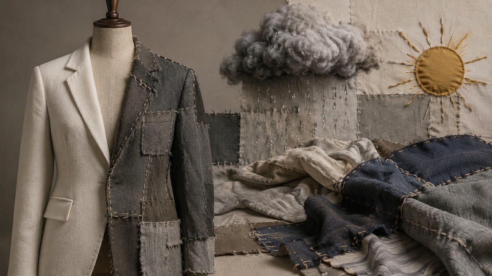 The worst reasonable day deserves to enter the design: Dressing with style without hiding the cost
