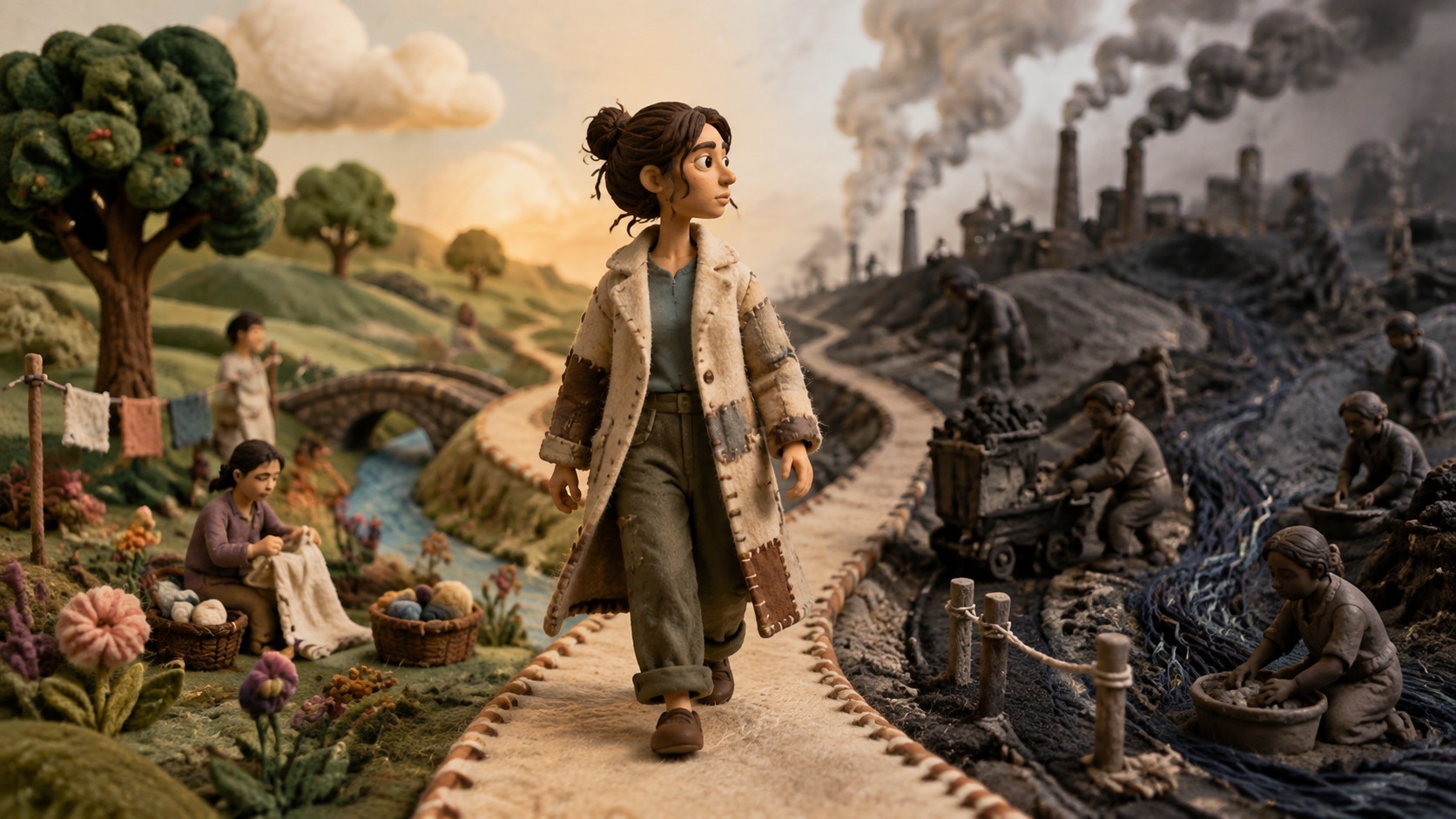 Walking the whole way discovers real barriers: Dressing with style without hiding the cost