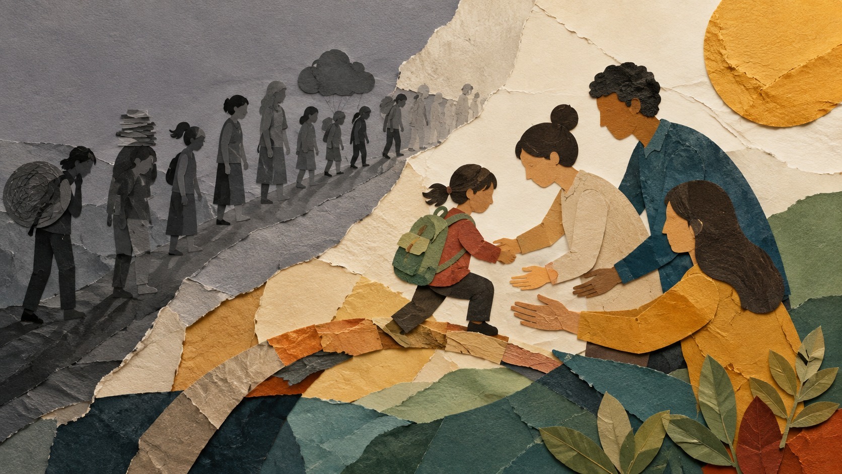 The queue that no one sees is also part of the service: Families and schools on the same team