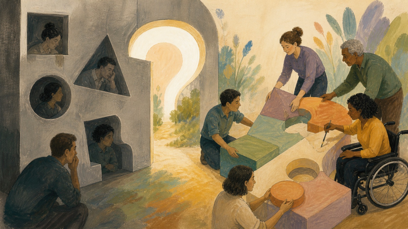 The last question can open up the most important learning: Inclusive employment that recognizes abilities