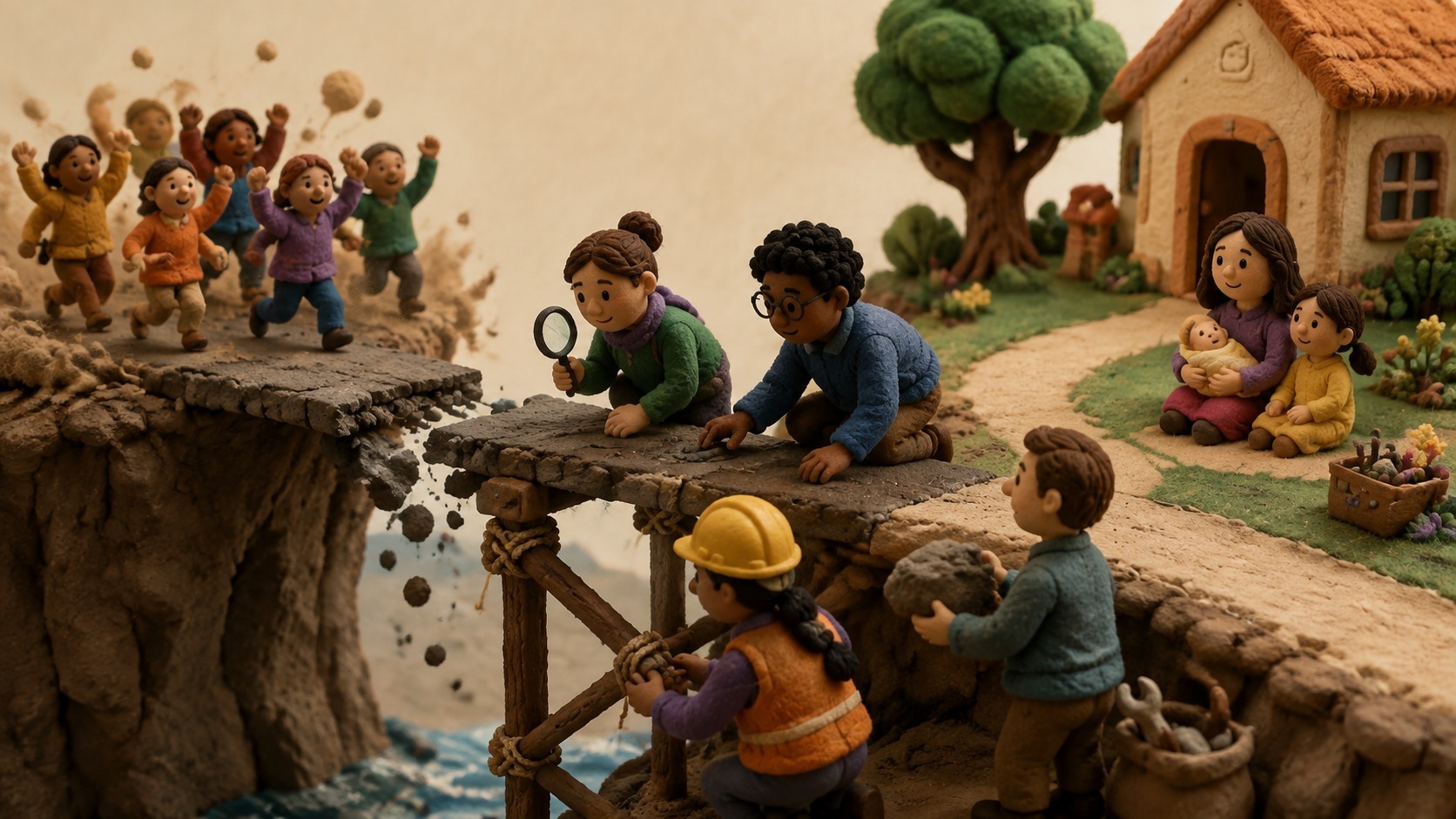 Un equipo crítico y amable encuentra fallos antes del daño: Servicios públicos diseñados desde la experiencia