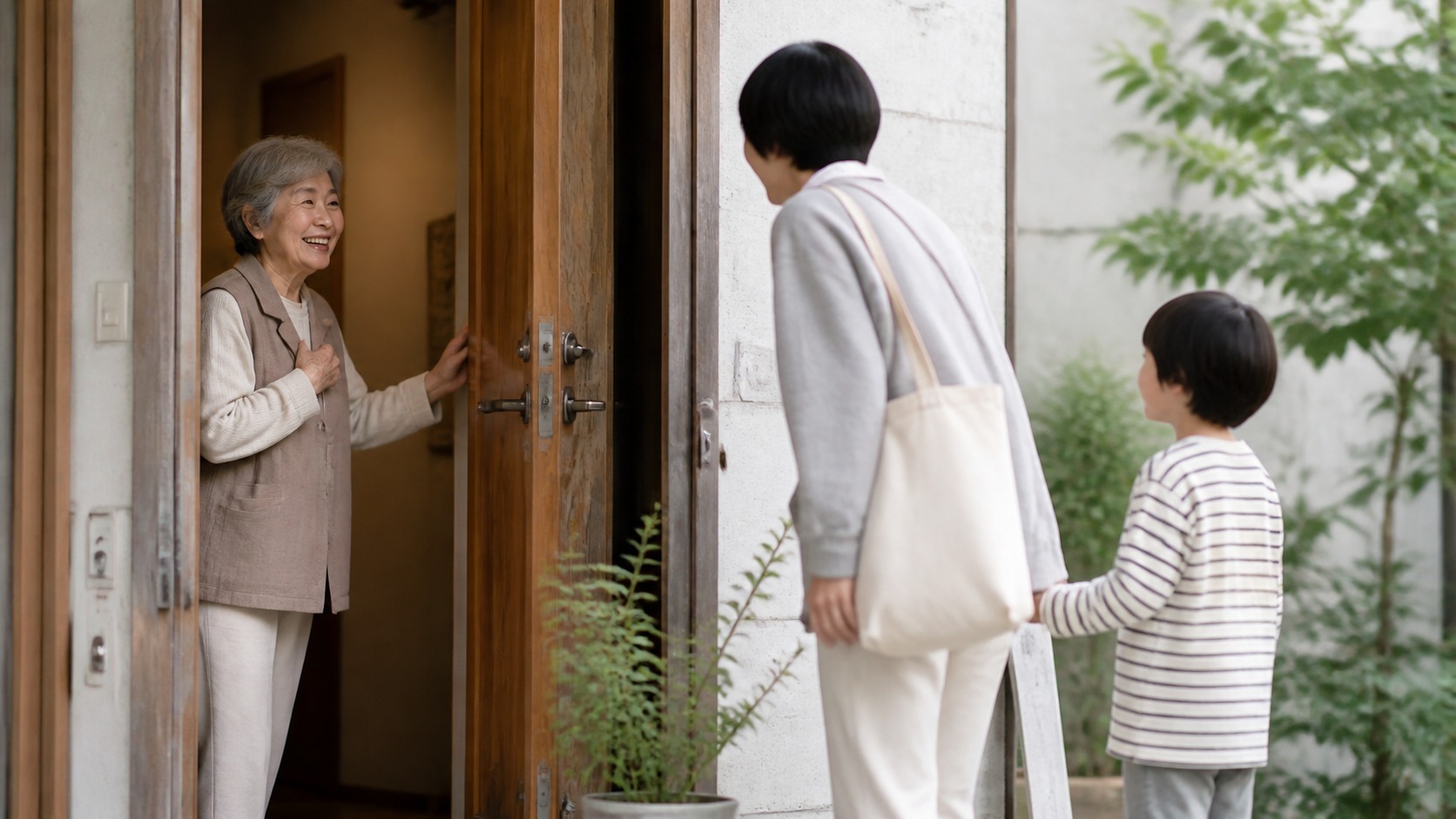 La conversación de la puerta decide cómo entramos: Viviendas donde distintas generaciones se apoyan
