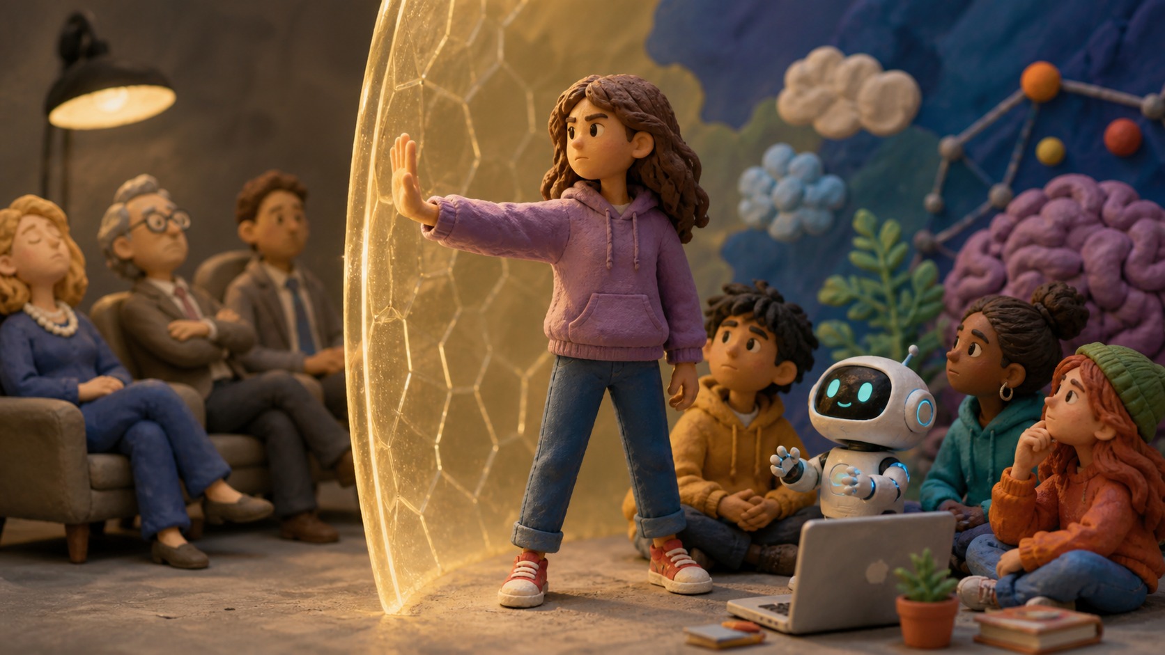 El poder aparece donde alguien puede decir basta: Inteligencia artificial y adolescencia