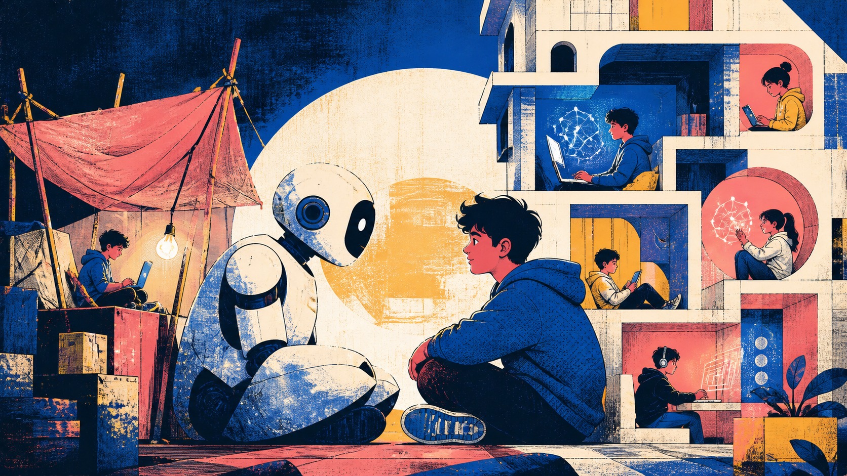 El tiempo convierte una solución provisional en otra cosa: Inteligencia artificial y adolescencia