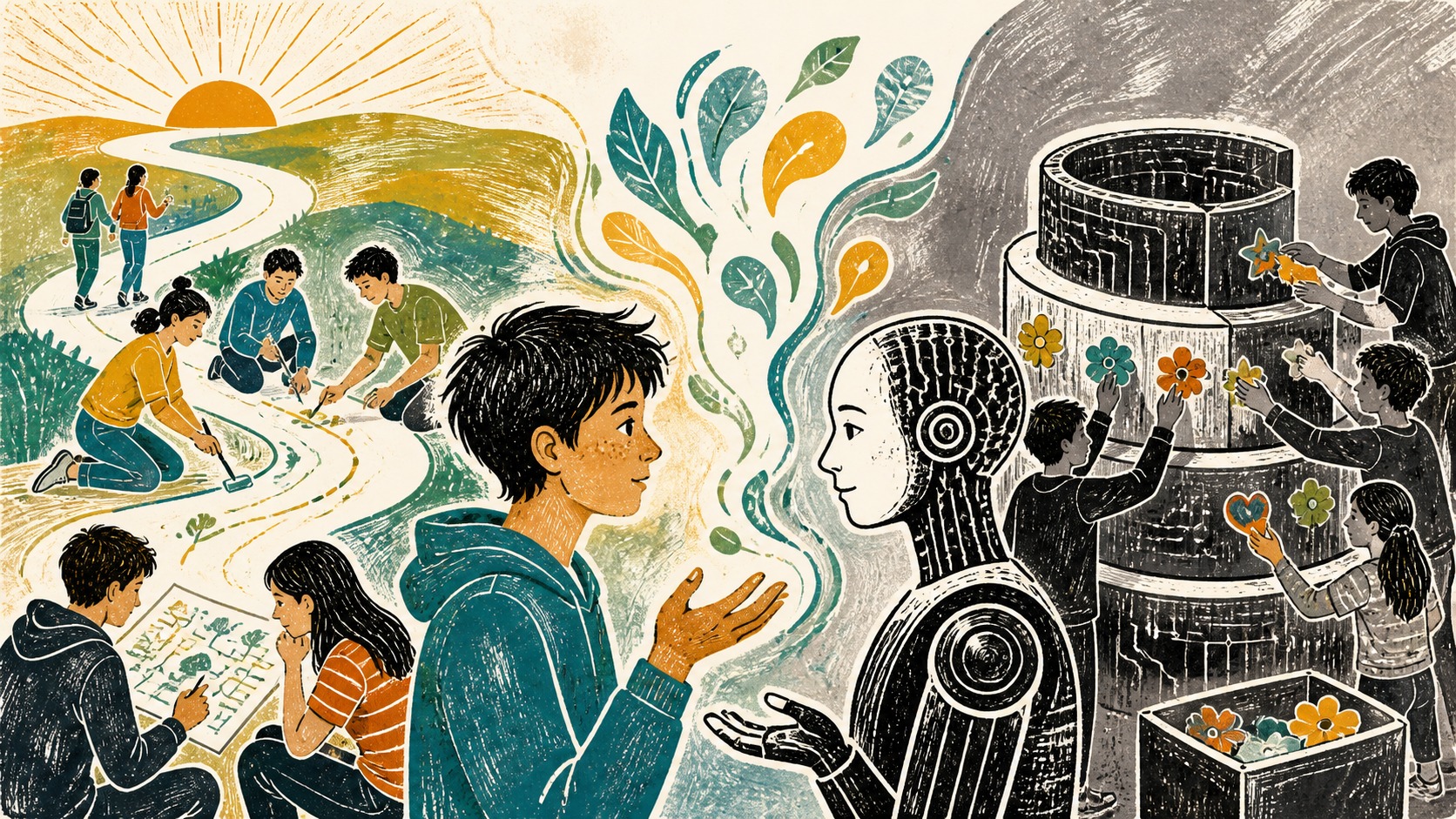 Participar antes cambia decisiones, participar después solo las decora: Inteligencia artificial y adolescencia