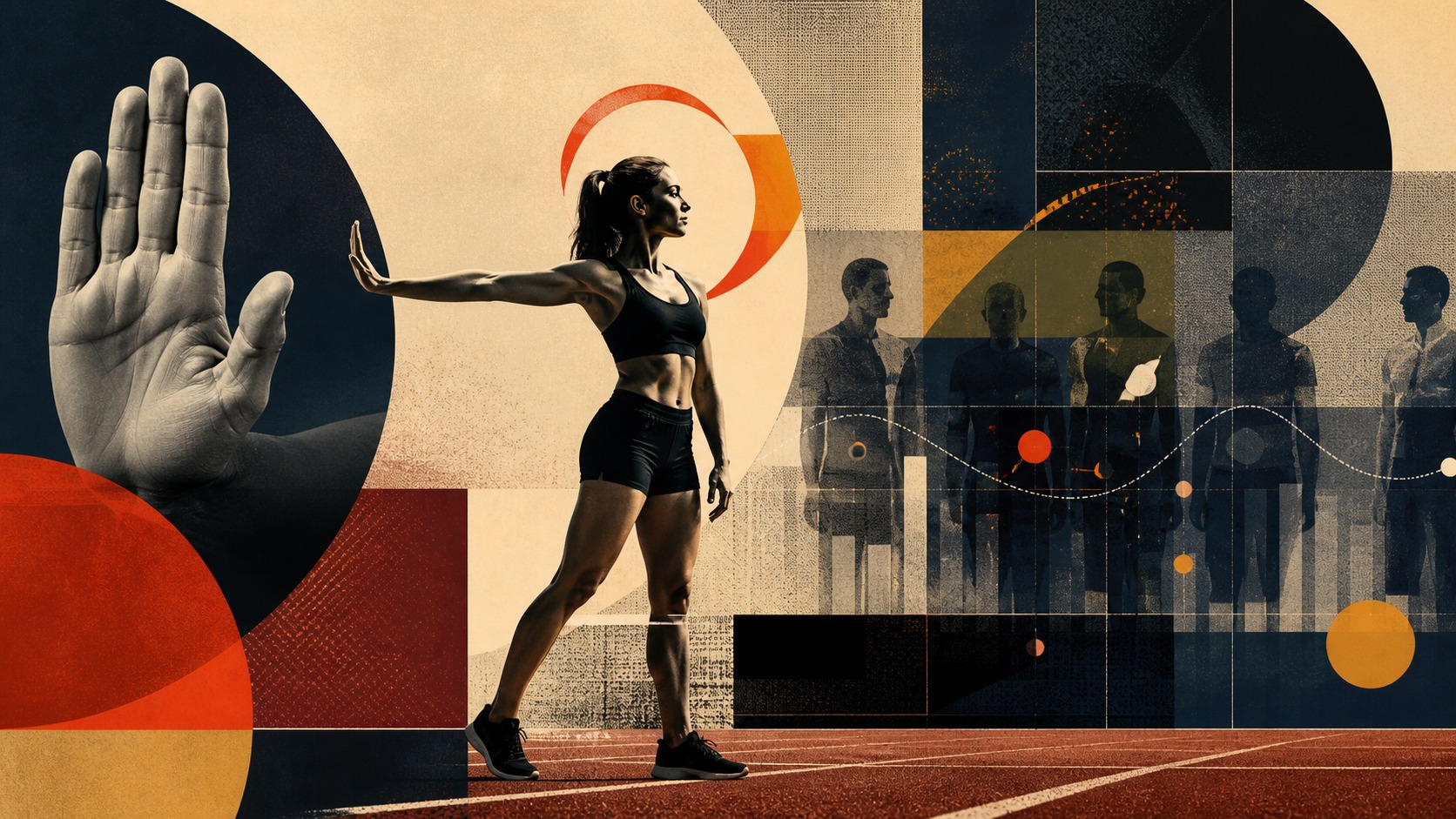 Power appears where someone can say enough: Sport, body and data