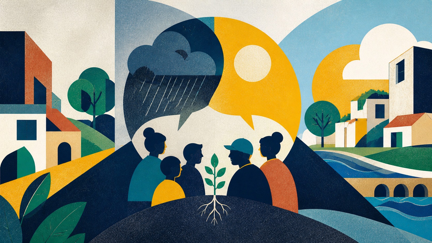 The well-counted error becomes knowledge: Climate-prepared neighbourhoods