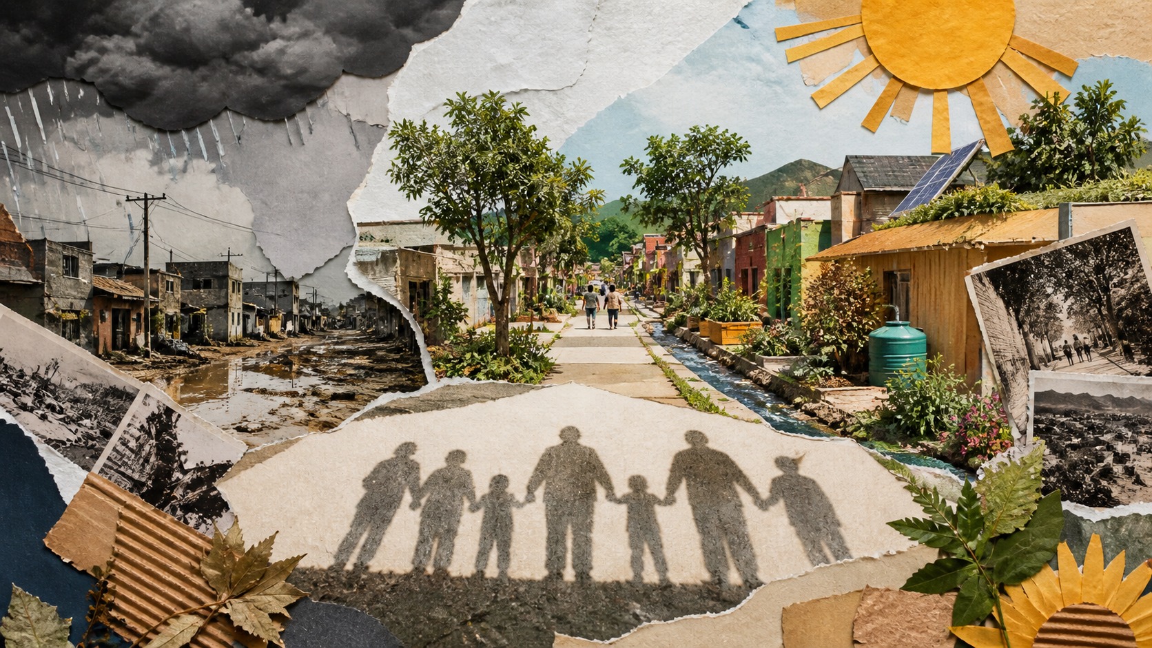 The decisive question is how we will look after: Climate-prepared neighbourhoods
