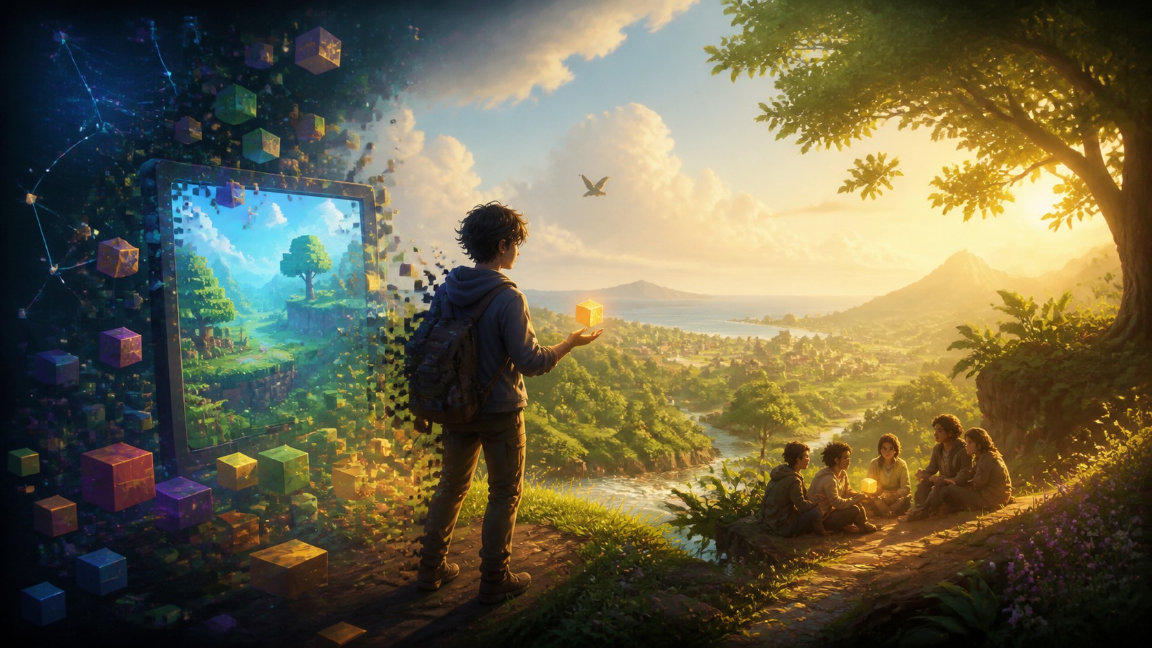 Data changes when it recovers its context: Video games, learning and community