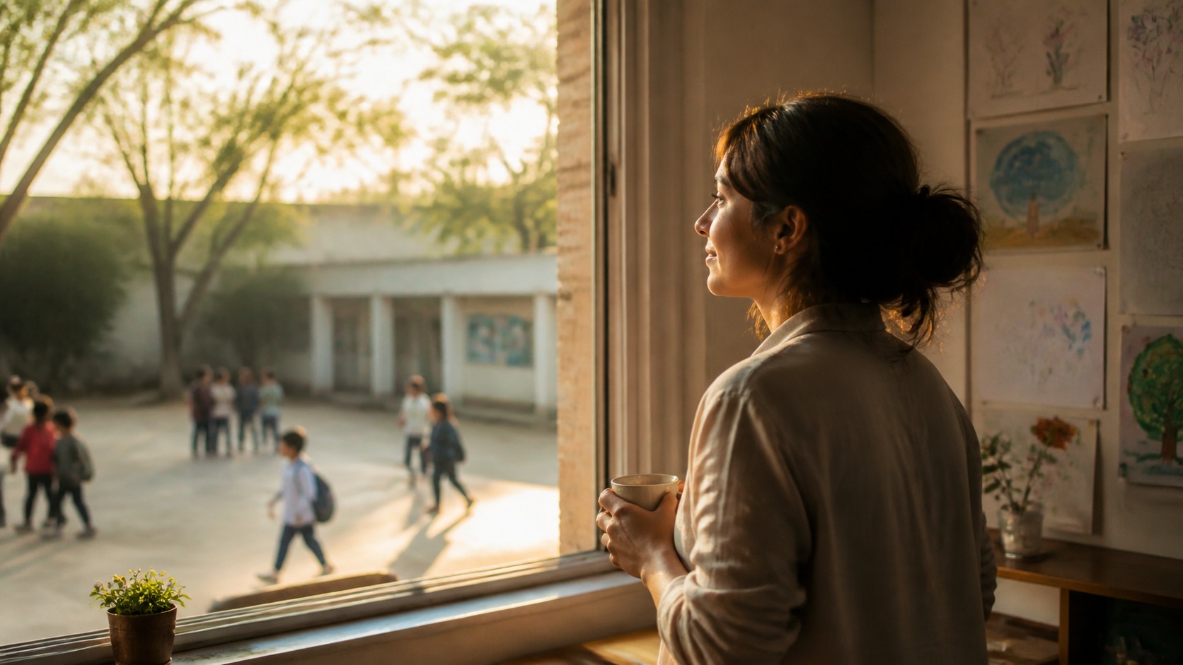 Those who witness the damage can also change history: Caring for those who teach