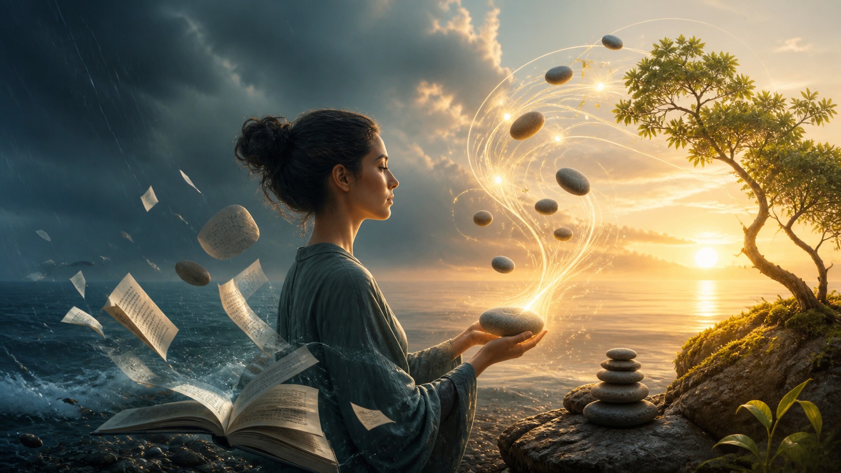 Calmly rehearsed prepare decisions under pressure: Everyday money to decide freely