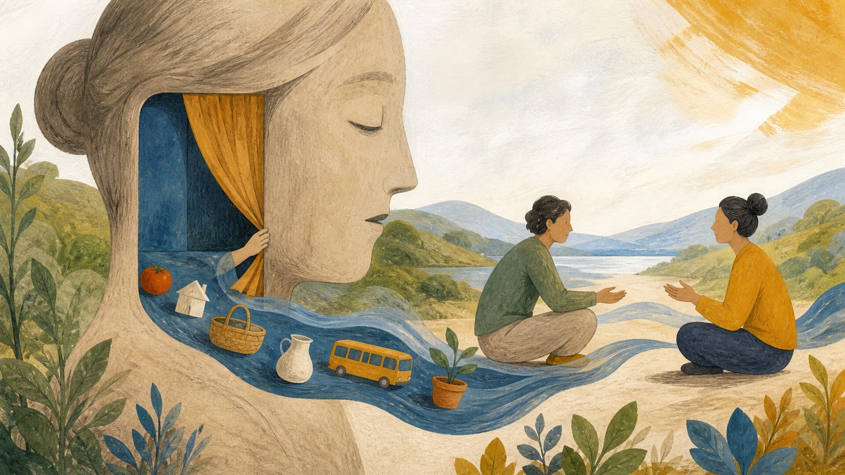 Silence does not always mean that everything is going well: Everyday money to decide freely