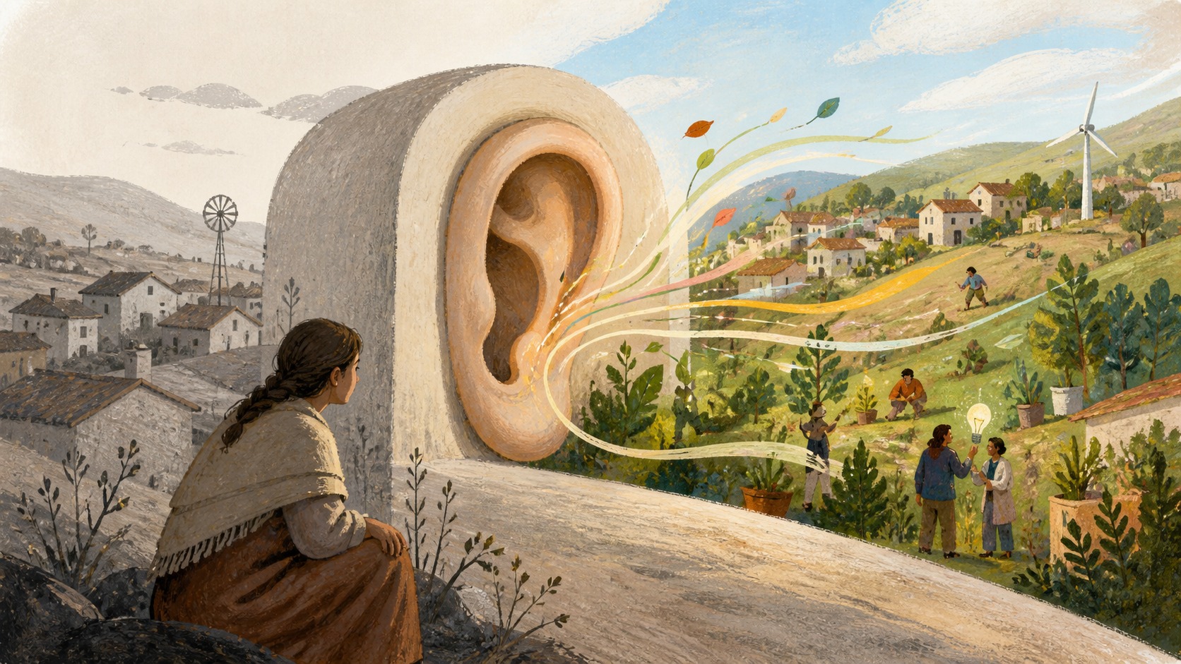 El silenci no sempre significa que tot va bé, un poble que no demana nostàlgia, sinó futur: Innovació que també neix lluny de la ciutat