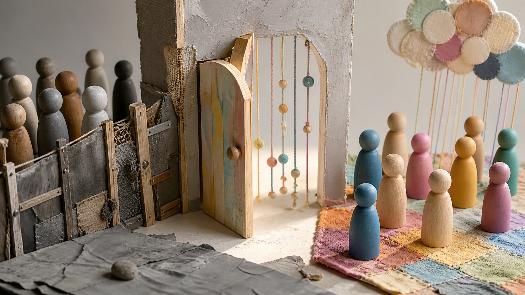 The front door decides who stays out: Generations that learn together
