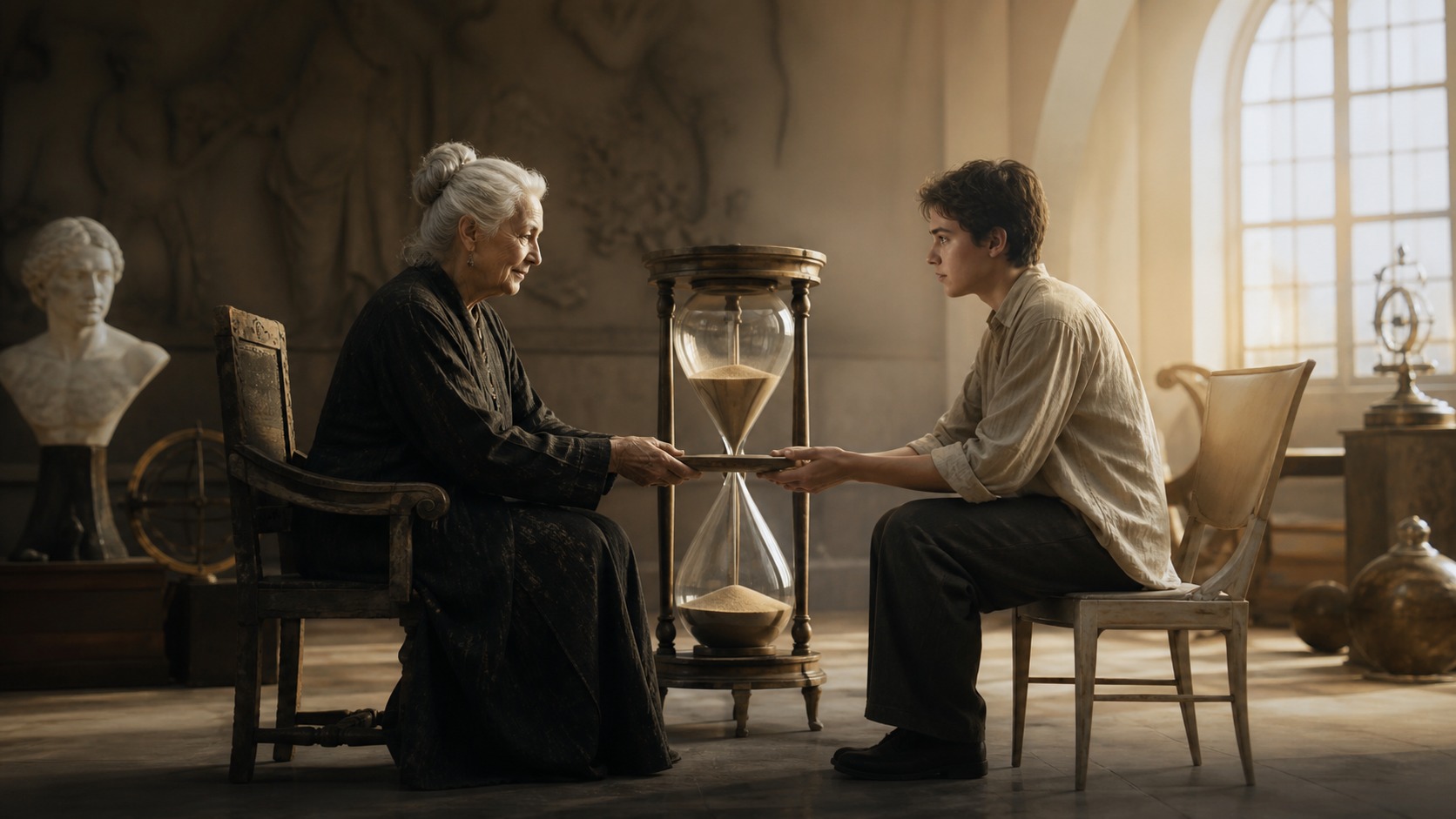 Waiting also shares power: Generations that learn together