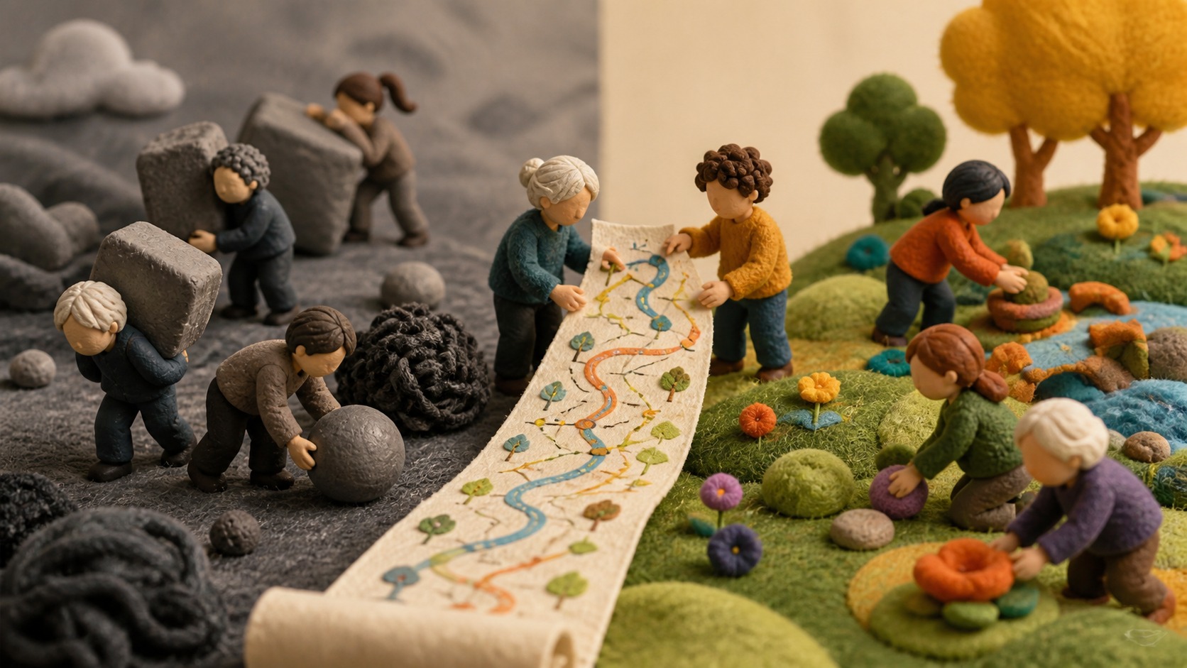 Drawing the tour reveals what no one saw: Generations that learn together