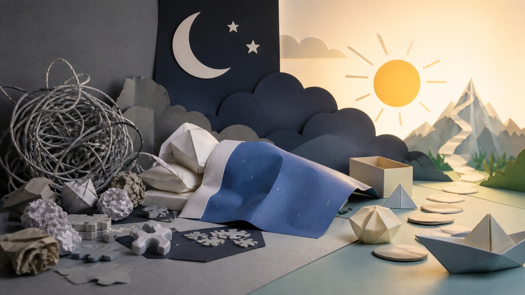 The question before the solution avoids many mistakes: Sleeping is also building a future