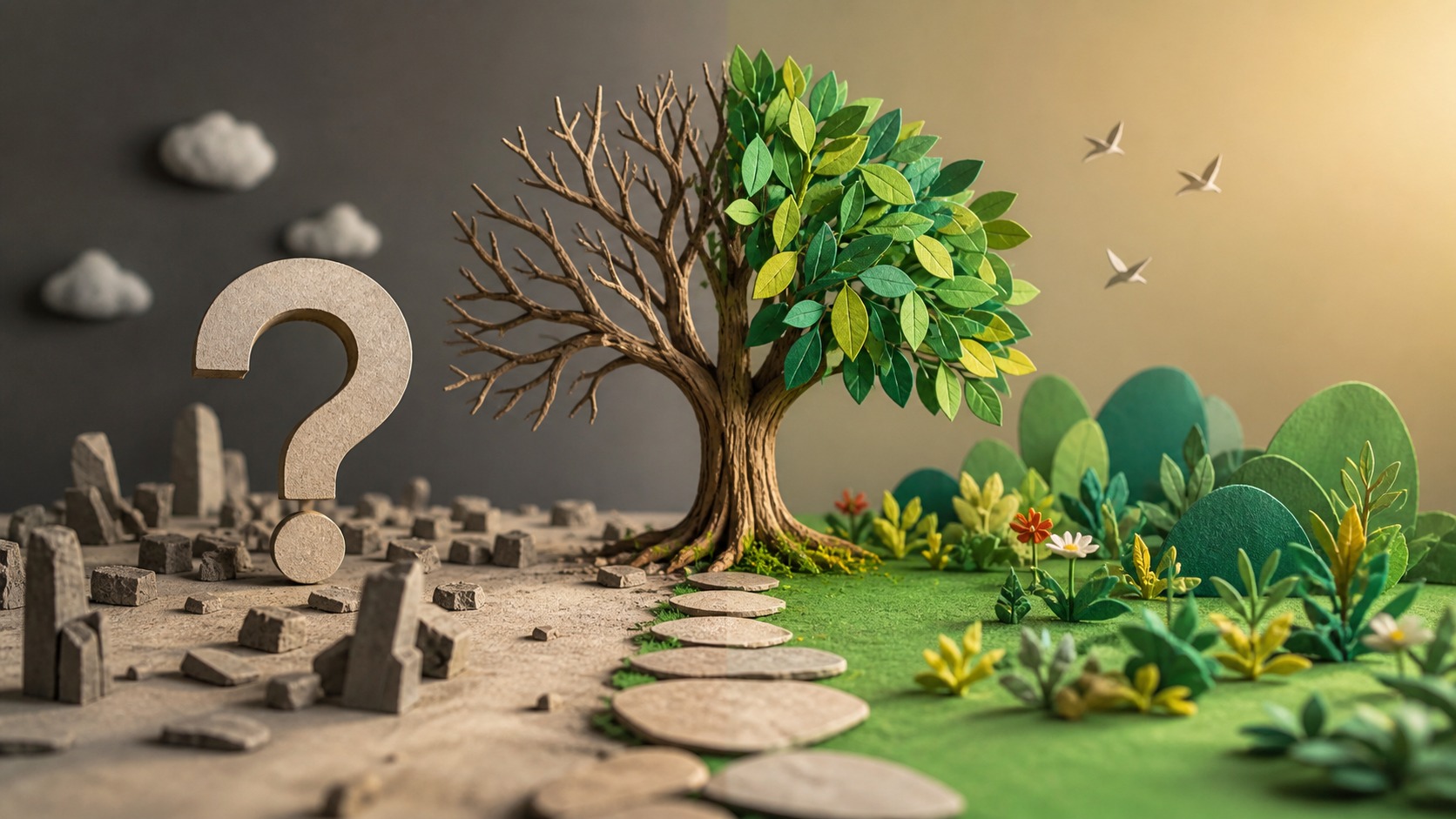La pregunta anterior a la solución evita muchos errores: Naturaleza cercana para vidas saludables