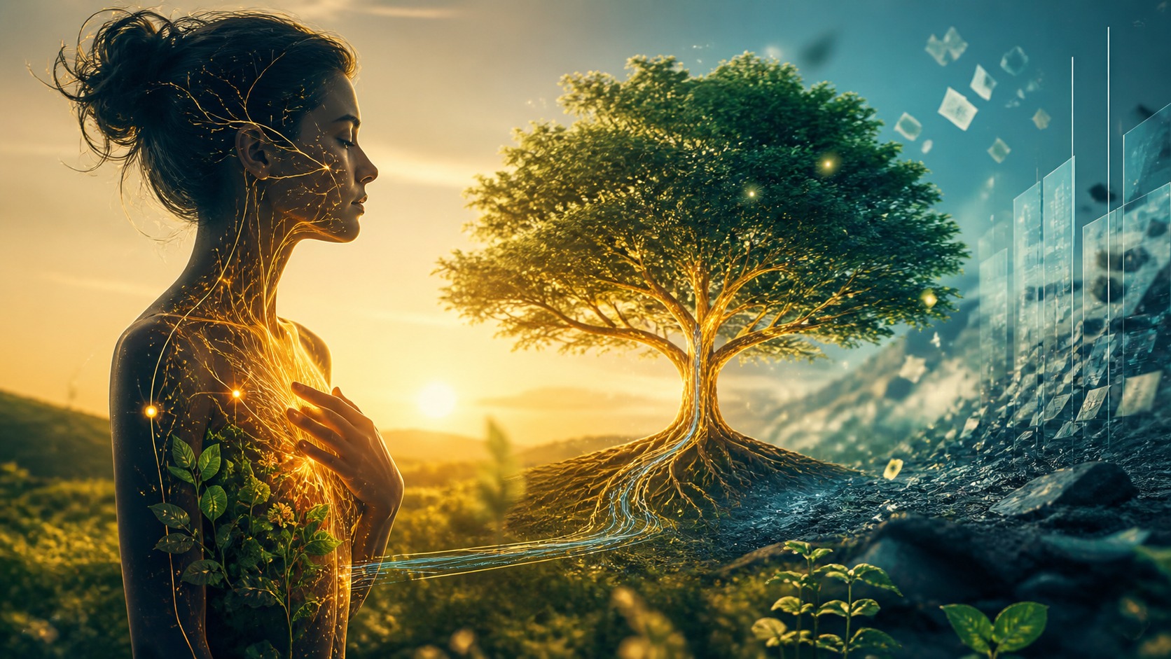 El cos sol avisar abans que l'informe, un arbre proper que ensenya futur durant dècades: Natura propera per a vides saludables